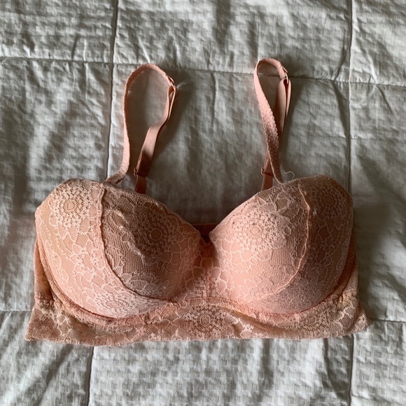 PINK Push-up Bralette - Picture 1 of 4